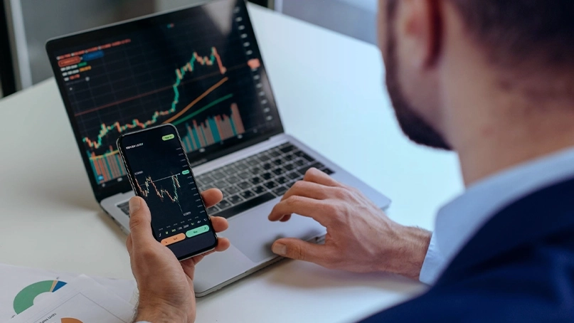 Panel de control de trading de Fortis Luxent